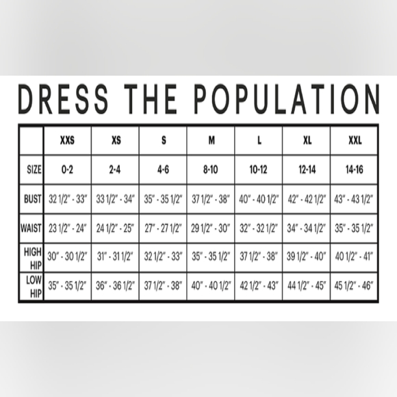 Dress The Population Elle Sheath Dress - Picture 12 of 12